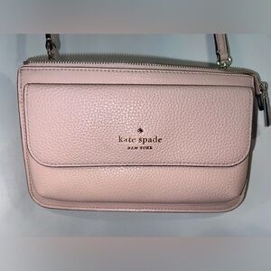 Kate Spade Blush Pebbled Leather Crossbody Bag